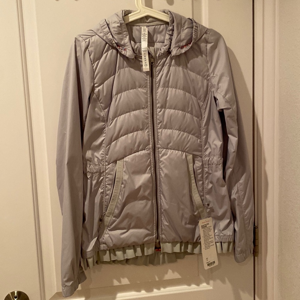 lululemon athletica Gray Puffer Jacket